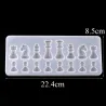 Silicone Mold - Resin - International Chess Shape - DIY