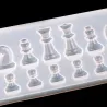 Silicone Mold - Resin - International Chess Shape - DIY