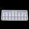 Silicone Mold - Resin, kansainvälinen Chess Shape DIY