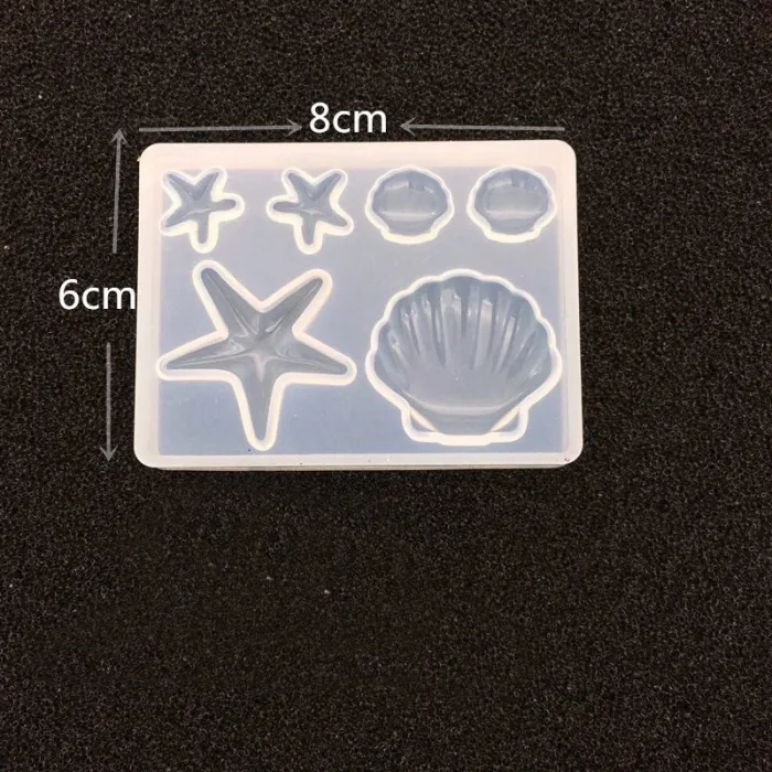 2 Asetukset - Silicone Casting - Resin Molds - DIY - Seashells
