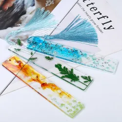 Retângulo - Marca de Silicone - Molde - DIY - Jóias de resina