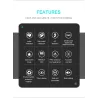 Multifunktion - Wall Detector Stora Area Sensor - Metal Detector