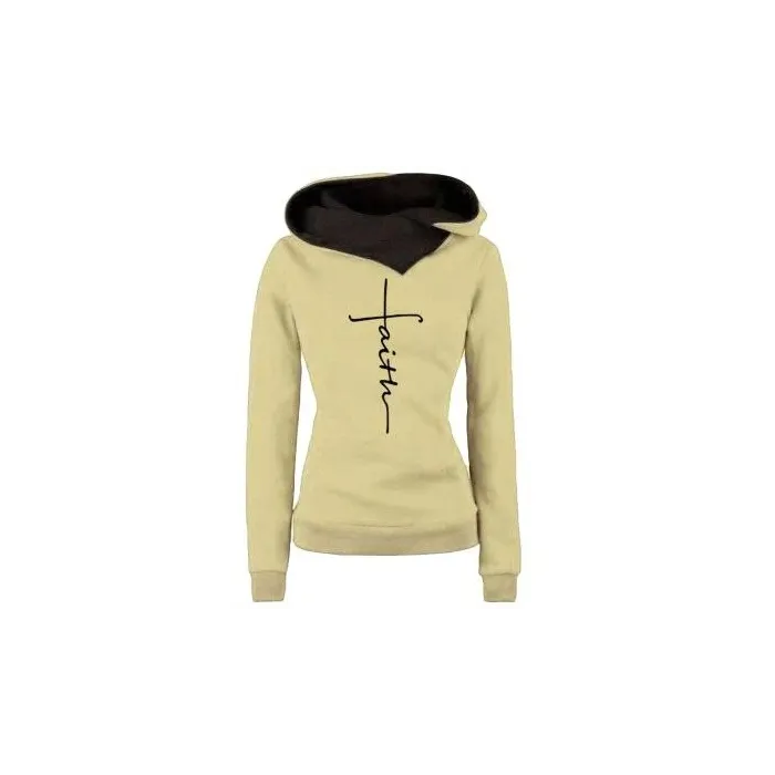 Autunno - Inverno - Felpe - Felpe - Donna - Fede Stampa ricamata