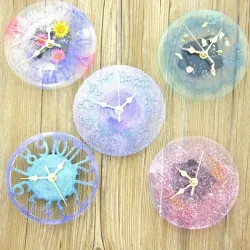 Silicone Mold - kello 10/15cm - Resin - Käsityökalu