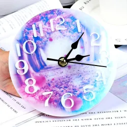 JuguetesMolda de silicona - Reloj - 10/15cm - resina - Herramienta hecha a mano - DIY