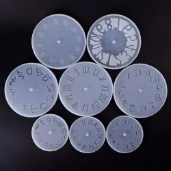 Silicone Mold - kello 10/15cm - Resin - Käsityökalu