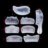 3D - Transparent - Silikon - Comb - Resin Molds