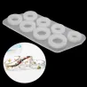 8Pcs - Assorties Tailles Anneau - Mold en silicone - Bijoux en résine