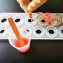 Plastique - Bijoux de résine - Pipettes de transfert - Mold en silicone