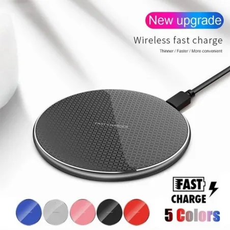 10W - Snabb trådlös laddare - iPhone XS Max XR 8 Plus - USB - Laddningspad