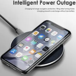 10W - Snabb trådlös laddare - iPhone XS Max XR 8 Plus - USB - Laddningspad