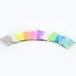 Glow In The Dark - Sand Mix - Fluorescent - Sand Particles - Articles de résine