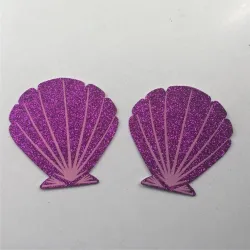 10pairs/lot - Disposable Nipple Covers - Purple ShellBadkleding