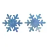 Baño y ropa10 pares - Cubiertas para pezones - copos de nieve