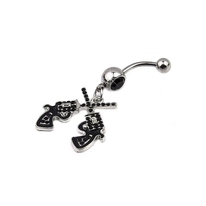 Cowgirl - vapen - Belly Button Ringa