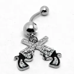Cowgirl - vapen - Belly Button Ringa