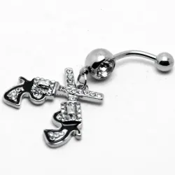 Cowgirl - vapen - Belly Button Ringa