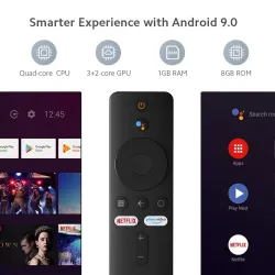 Xiaomi - Mi TV Stick - Global Version - Android TV - HD - Dual Decoding - 1 GB RAM 8GB - Netflix