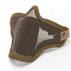 Airsoft - Acciaio - Metallo - Mesh - Maschera viso - Accessori per paintball