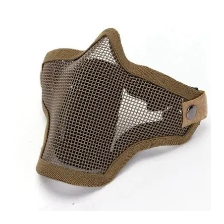 Airsoft - Stål - Metall - Mesh Face Mask - Paintball Tillbehör
