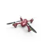 Hubsan X4 H107C - Uppgraderad 2,4G - 4CH - RC Drone Quadcopter Mode 2 (vänsterhandflaska) - Svart grön