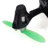 Hubsan X4 H107C - Uppgraderad 2,4G - 4CH - RC Drone Quadcopter Mode 2 (vänsterhandflaska) - Svart grön