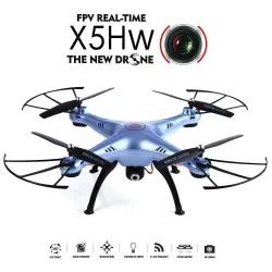 DronesSyma X5HW - WIFI - FPV - Cámara HD - 2.4G - 4CH - 6 Axis - RC Drone Quadcopter - Modo Verde 2
