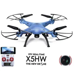 Syma X5HW - WIFI - FPV - HD Caméra - 2.4G - 4CH - 6 Axis - RC Drone Quadcopter - Mode vert 2