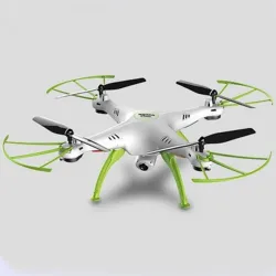 Syma X5HW - WIFI - FPV - HD Camera - 2.4G - 4CH - 6 Axis - RC Drone Quadcopter - Green Mode 2 (Left Hand Throttle)