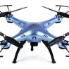 Syma X5HW - WIFI - FPV - HD-kamera - 2.4G - 4CH - 6 Axis - RC Drone Quadcopter Green Mode 2 (vasemmalla kädellä)