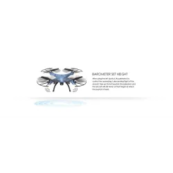 DronesSyma X5HW - WIFI - FPV - Cámara HD - 2.4G - 4CH - 6 Axis - RC Drone Quadcopter - Modo Verde 2