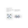 Syma X5HW - WIFI - FPV - HD-kamera - 2.4G - 4CH - 6 Axis - RC Drone Quadcopter Green Mode 2 (vasemmalla kädellä)