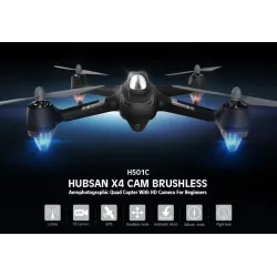Hubsan X4 H501C - Brushless -1080P HD Camera - GPS - RC Drone Quadcopter - Black Mode switch
