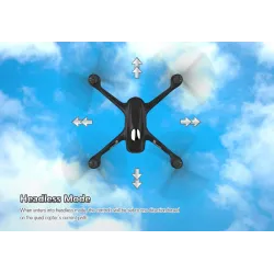 Hubsan X4 H501C - Brushless -1080P Caméra HD - GPS - Quadcopter de Drone RC - Black Mode switch