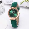 Naiset - Leather - Watch - Luxury - Quartz - Crystal - Wristwatch