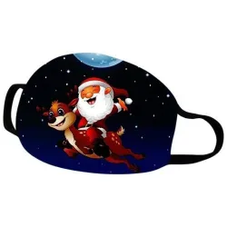 Maschere di Natale - Babbo Natale - Felice anno nuovo - Navidad