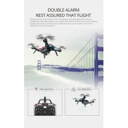 Drone PiezasMJX B8 Bugs 8 - Luz LED - Sin cepillos - Racer Drone - Rojo