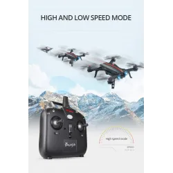 Drone PiezasMJX B8 Bugs 8 - Luz LED - Sin cepillos - Racer Drone - Rojo