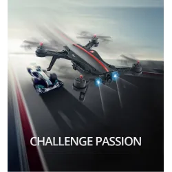 MJX B8 Bugs 8 - LED-ljus - Borstlös - Racer Drone - Röd