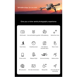 F4 - GPS - 5G - WIFI - 2KM - FPV - 4K - HD Kamera - 2-Achse - Gimbal - Brushless - Faltbar