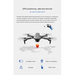 F4 - GPS - 5G - WIFI - 2KM - FPV - 4K - HD-kamera - 2-Axis - Gimbal - Borstlös - Vikbar