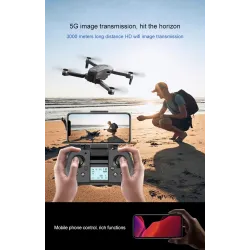 F4 - GPS - 5G - WIFI - 2KM - FPV - 4K - HD Camera - 2-Axis - Gimbal - Brushless - Foldable