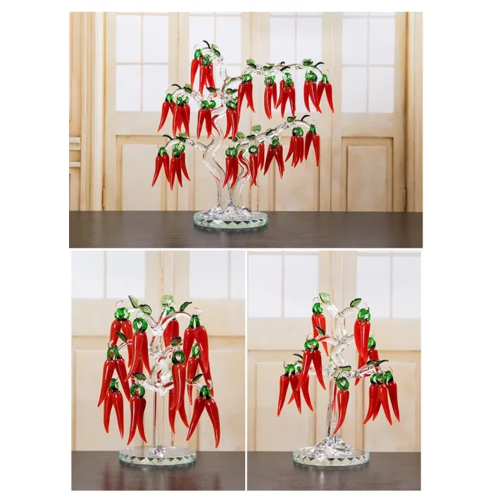 Crystal - Creative - Chili Tree - Ornamentit