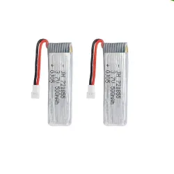 JJRC - 3.7V - 500mAh - Li-Polymer Battery - Charger - JJRC H37 JXD 523 - Akku