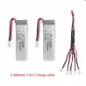 JJRC - 3.7V - 500mAh - Li-Polymer Battery - Charger - JJRC H37 JXD 523 - Akku