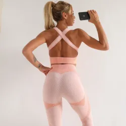 Damen - Yoga-Sets - Sport - Gymanzüge - Langarm