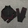 Kvinnor - Yoga Sets - Sport - Gym kostymer - Long Sleeve