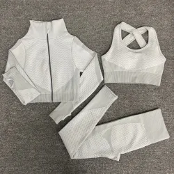 Femmes - Ensembles de Yoga - Sport - Costumes de gym - Longues Manches