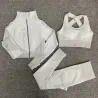 Moda femeninaMujeres - Yoga Sets - Deporte - Gimnasio trajes - Long Sleeve