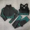 Moda femeninaMujeres - Yoga Sets - Deporte - Gimnasio trajes - Long Sleeve